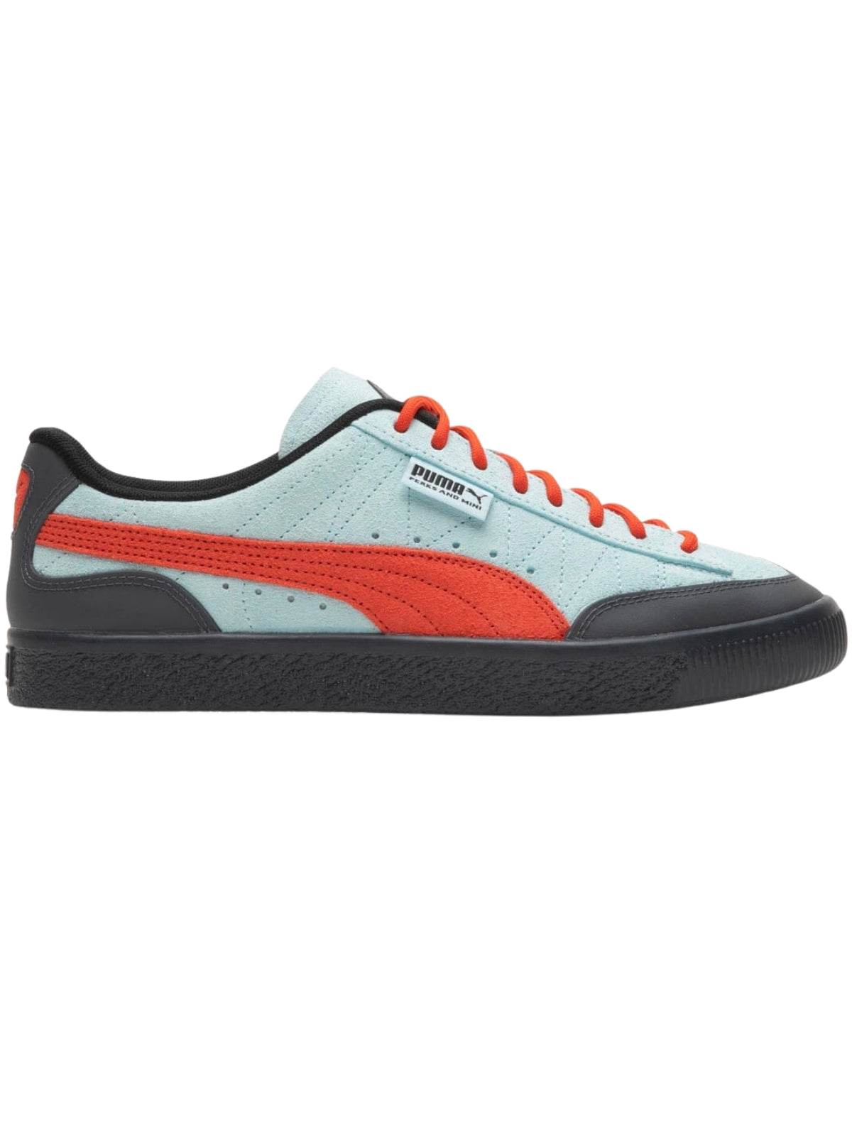 Puma Sneaker Clyde Rubber Pam Light Blue-Black-Red